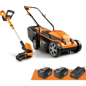 image:imageLawnMaster Electric Lawn Mower 12AMP 19Inch ME1218X0113InchBlack