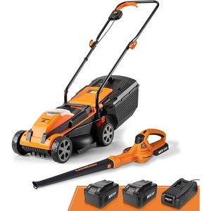 image:imageLawnMaster Electric Lawn Mower 12AMP 19Inch ME1218X0113InchOrange