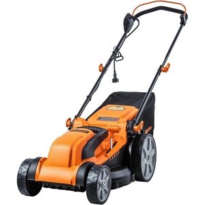 image:imageLawnMaster Electric Lawn Mower 12AMP 19Inch ME1218X01Black  orange