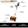 image:imageLawnMaster Brushless MX24V 12Inch Cordless Snow Shovel CLSV2412