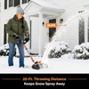 image:imageLawnMaster Brushless MX24V 12Inch Cordless Snow Shovel CLSV2412
